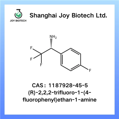 (S)-2,2,2-trifluoro-1-(3-fluorofenil)etan-1-amina CAS NO 1187931-53-8